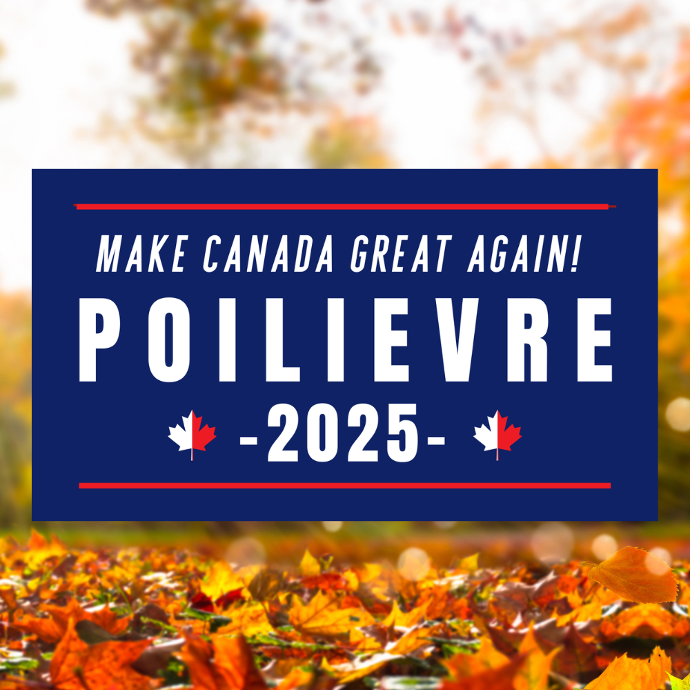 Make Canada Great Again Pierre Poilievre 2025 3ftby 5ft Flag